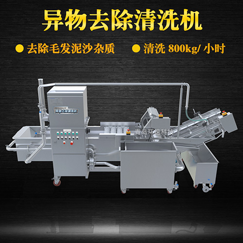 ?果蔬清洗機氣泡式清洗，異物分離過濾