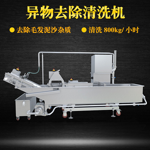 環(huán)速商用果蔬清洗機(jī)，氣泡清洗，清洗800kg小時(shí)